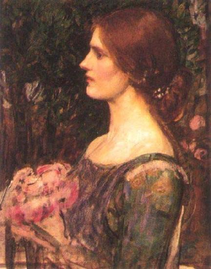 John William Waterhouse The Bouquet Norge oil painting art